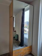 Pax Kast met Spiegeldeuren - 236cm Hoog, Huis en Inrichting, Kasten | Kledingkasten, Ophalen, Gebruikt, 50 tot 100 cm, Modern