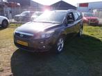 Ford Focus Wagon 1.8 Titanium, Auto's, 125 pk, Gebruikt, 4 cilinders, Zwart