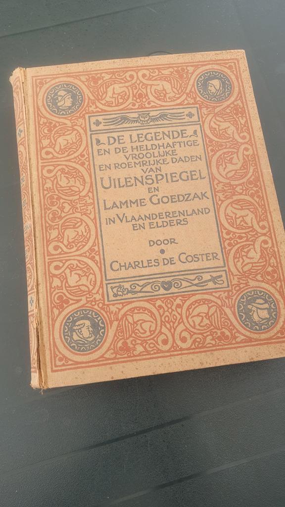 Uilenspiegel - Charles De Coster - Vroege Editie, Antiek en Kunst, Antiek | Boeken en Bijbels, Ophalen