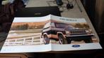 USA Folder  FORD  BRONCO II  ,  1988, Verzenden, Nieuw, Ford