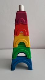 fisher price  stapeltoren met toeter, Ophalen of Verzenden, Gebruikt, Speelset