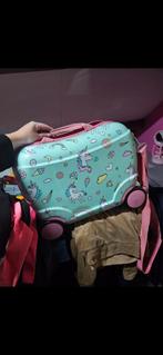 Te koop kinder unicorn koffer eenhoorn, Ophalen of Verzenden, Gebruikt, Hard kunststof, Minder dan 50 cm