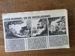 Knipsel (krant): Heer Bommel en de Wezelkennis, Marten Toonder, Eén stripboek, Ophalen of Verzenden, Zo goed als nieuw