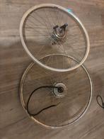 Voorwiel met motor en achterwiel, Giant twist, Fietsen en Brommers, Ophalen of Verzenden, Gebruikt, Algemeen, Wiel