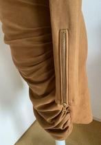 Given suedelook jurk maat S in nieuwstaat, Bruin, Nieuw, Ophalen of Verzenden, Maat 36 (S)