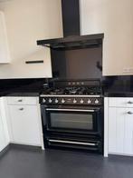 Smeg gasfornuis oven 90 cm, Ophalen of Verzenden, Zo goed als nieuw, Wit, Overige typen