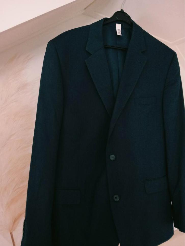 Donkerblauw Canda (C&A) herenpak, maat 56. Zo goed als nieuw, Kleding | Heren, Kostuums en Colberts, Zo goed als nieuw, Maat 56/58 (XL)