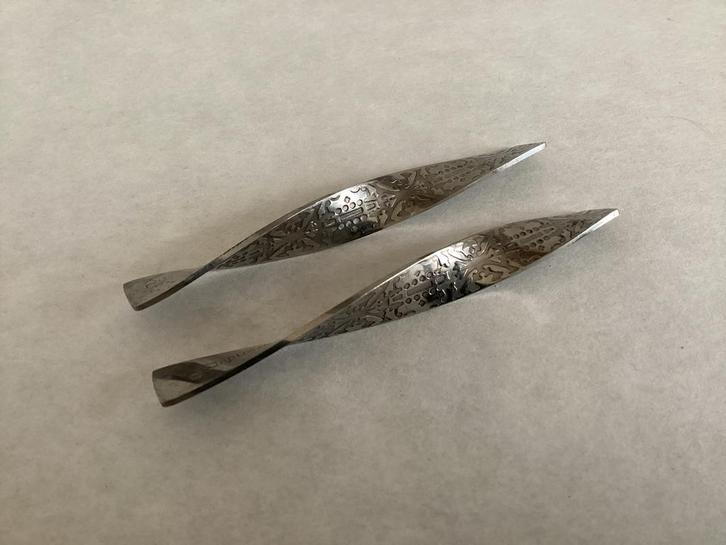 KLM Marcel Wanders roerstaafjes 2x, Huis en Inrichting, Keuken | Bestek, Rvs of Chroom, Ophalen of Verzenden