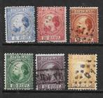 Nvph 7-12 gebruikt cw 415,00 D, Ophalen of Verzenden