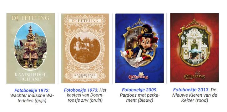 Efteling fotoboekje / jaarboekje 4x gezocht, Verzamelen, Efteling, Overige typen, Ophalen of Verzenden