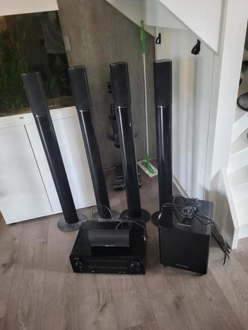 Harman/kardon 5.1 seround set met versterker beschikbaar voor biedingen