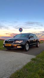 Skoda Superb 1.8 TSI 118KW 2008 Zwart, Auto's, Stof, 1429 kg, Zwart, 4 cilinders