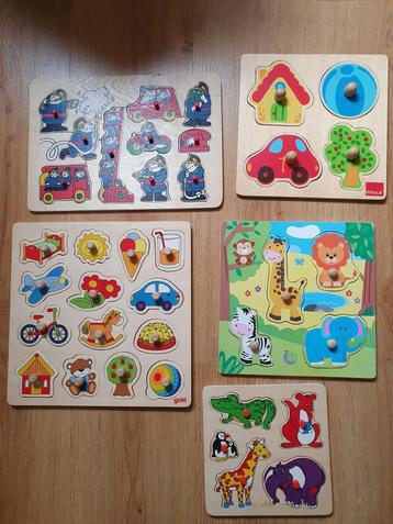 Diverse insteekpuzzels  beschikbaar voor biedingen