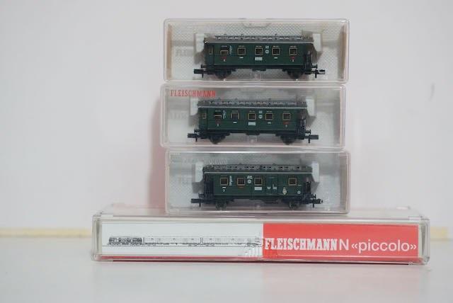 Fleischmann N 8065 / 8066 / 8067, Hobby en Vrije tijd, Modeltreinen | N-Spoor, Zo goed als nieuw, Wagon, Gelijkstroom, Fleischmann