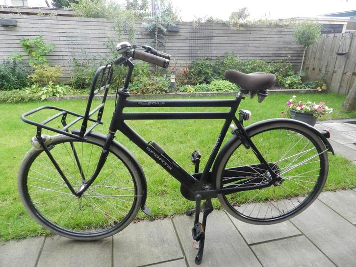 Sparta pick-up herenfiets frame 61cm, Fietsen en Brommers, Fietsen | Heren | Herenfietsen, Gebruikt, Sparta, 61 tot 65 cm, Versnellingen