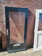 Hardhouten voordeur92.5x201.5mm, 80 tot 100 cm, Ophalen of Verzenden, Zo goed als nieuw, 200 tot 215 cm