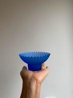Vintage theelichthouders glas jaren 80, Ophalen of Verzenden, Zo goed als nieuw, Overige materialen, Minder dan 25 cm