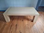 Mooie rechthoekige houten salontafel. 125x70cm., Ophalen, 100 tot 150 cm, 50 tot 100 cm, Zo goed als nieuw