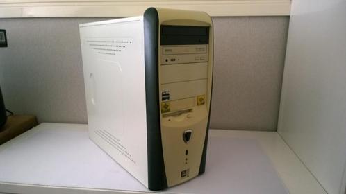 Retro AMD gaming pc, AMD Athlon, ATI Radeon 9600 pro, win xp, Computers en Software, Vintage Computers, Ophalen