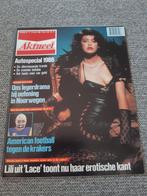 12.Aktueel 1986. Lace. Amercian football. Phoebe Cates. Magn, Verzenden, 1980 tot heden, Tijdschrift