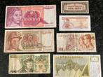 Oude Buitenlandse Bankbiljetten - Diverse Landen, Ophalen of Verzenden, Setje