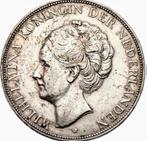 Nederland 2½ Gulden 1930 zilver - Wilhelmina, Zilver, Ophalen of Verzenden, Koningin Wilhelmina, Losse munt