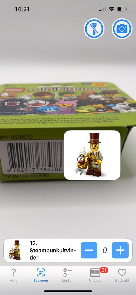 LEGO CMF serie 27-12 Steampunk uitvinder, Kinderen en Baby's, Speelgoed | Duplo en Lego, Nieuw, Ophalen of Verzenden