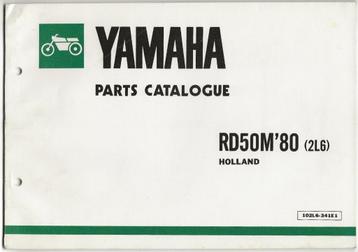 Yamaha RD50 M Holland parts list 1980 (6178z) beschikbaar voor biedingen