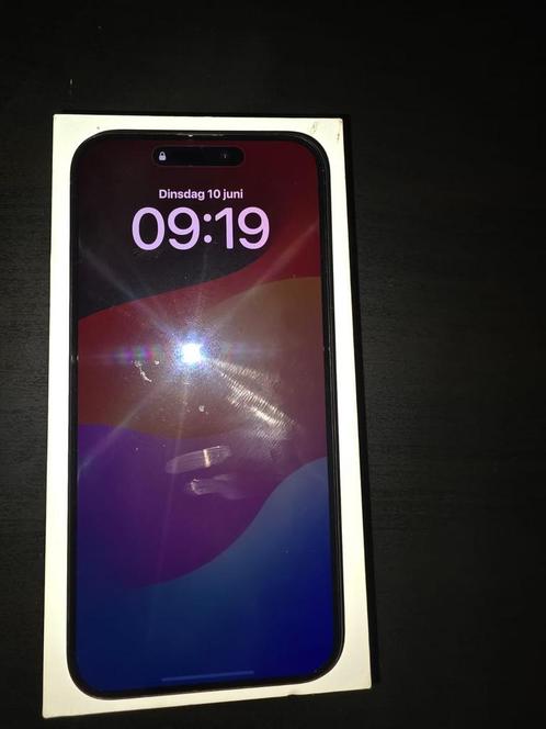 Iphone 15 pro max 256GB, Telecommunicatie, Mobiele telefoons | Apple iPhone, Zo goed als nieuw, 1 TB, Zwart, Ophalen of Verzenden
