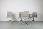 4x Cappellini Lotus conferentie stoel, Ophalen, Zo goed als nieuw, Grijs, Vier
