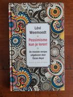 Levi Weemoedt - Pessimisme kun je leren!, Ophalen of Verzenden, Zo goed als nieuw, Levi Weemoedt