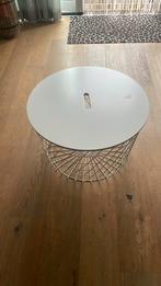 Bijzettafel / mand met deksel, Ophalen, Overige materialen, Gebruikt, Rond