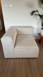 NOUS Living Igor 1,5-zitsbank – crème – modulair, Ophalen, Overige maten, 75 tot 100 cm, Zo goed als nieuw