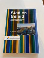 Stad en Beleid - Elly Straatman, Ophalen of Verzenden, Gamma, Gelezen, HBO