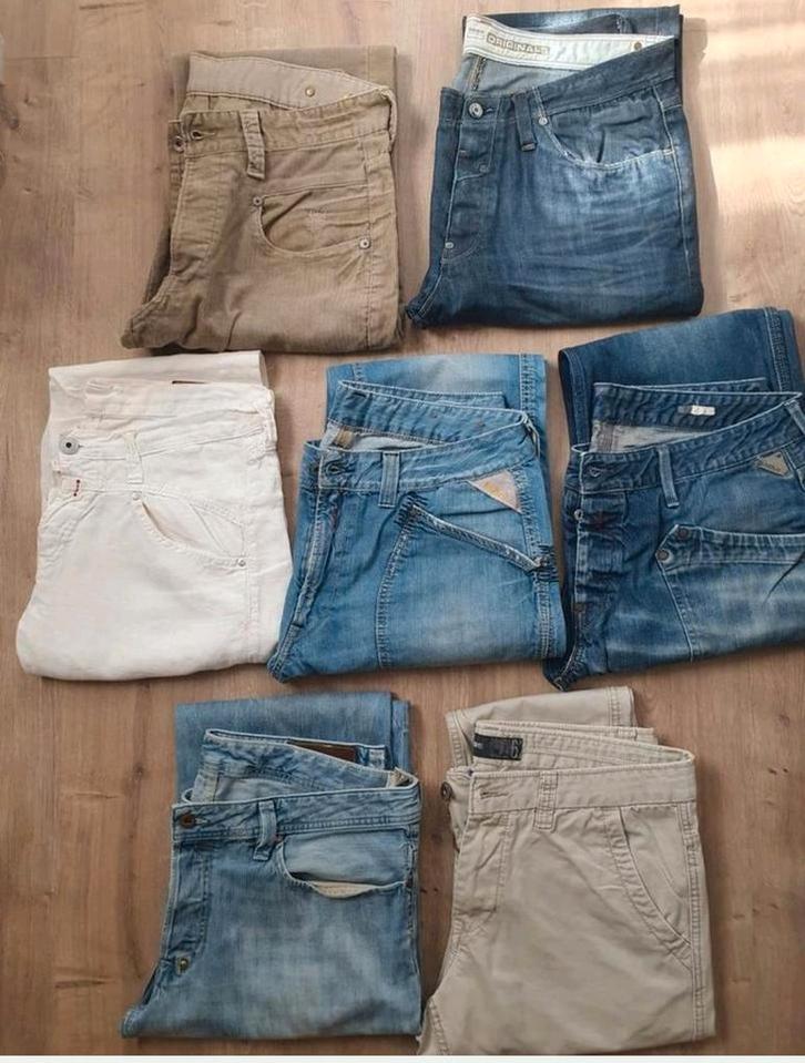 Heren jeans spijkerbroeken maat 34 en 36 Replay Diesel GS WE, Kleding | Heren, Spijkerbroeken en Jeans, Ophalen of Verzenden