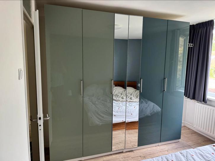 Vier prachtige hoogglans PAX deuren -  Fardal, Huis en Inrichting, Kasten | Kledingkasten, Zo goed als nieuw, 200 cm of meer, 50 tot 100 cm