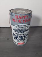 Levi Strauss & Co. Vintage blik "HAPPY BLUE YEAR", Antiek en Kunst, Antiek | Tin, Ophalen