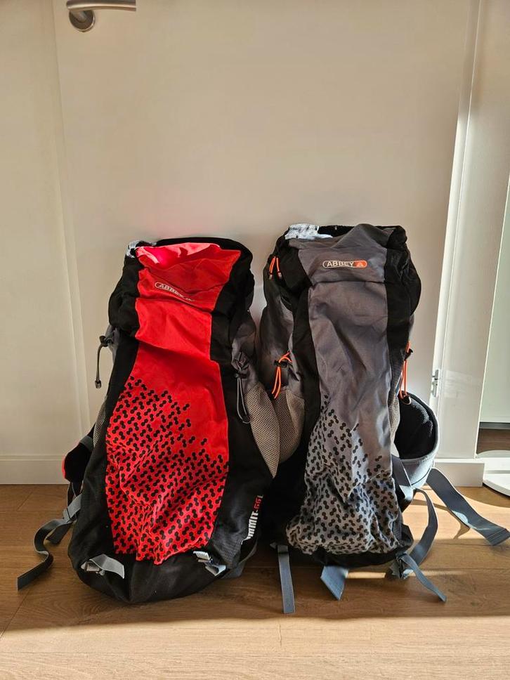 1x Abbey Summit rugzak/backpack 55l ZGAN, Sieraden, Tassen en Uiterlijk, Tassen | Rugtassen, Zo goed als nieuw, Overige merken