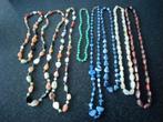 8 halfedelstenen kettingen, Sieraden, Tassen en Uiterlijk, Kettingen, Ophalen of Verzenden, Zo goed als nieuw, Overige materialen
