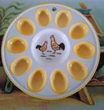 Leuke eierschaal wit/ geel, Ophalen of Verzenden