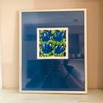 Vintage zeefdruk Ad van Hassel tulpen, Antiek en Kunst, Kunst | Schilderijen | Abstract, Verzenden