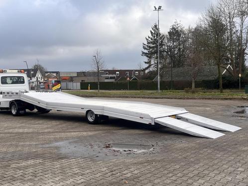 VELDHUIZEN P45-1 Autotransporter 2 auto's Luchtvering Pneuma, Auto diversen, Aanhangers en Bagagewagens, Gebruikt