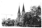 AK Duivendrecht - R.K. Kerk, Verzenden, 1940 tot 1960, Gelopen, Noord-Holland