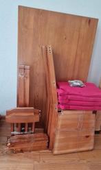 Eettafel met vier stoelen; IKEA, Ophalen, Gebruikt, Rechthoekig, 50 tot 100 cm
