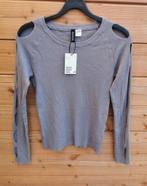 H&M trui met opengewerkte mouwen mt. S, H&M, Overige kleuren, Verzenden, Nieuw