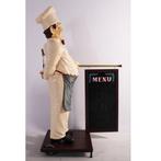 Kok 180 cm - kokbeeld met menubord, Ophalen, Nieuw