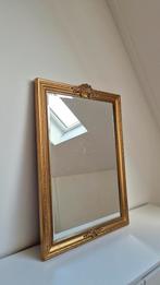 Gouden Vintage Spiegel | 98x68cm Goud DeKnudt, Huis en Inrichting, Woonaccessoires | Spiegels, Gebruikt, Ophalen of Verzenden