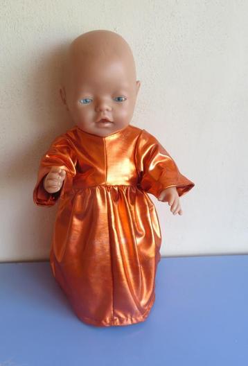 Poppenkleertjes poppenkleding Baby pop 40-43c feestjurk 97 beschikbaar voor biedingen