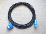 Campingsnoer / kabel 13,5 meter,  met CEE + Haakse stekker, Ophalen, Zo goed als nieuw