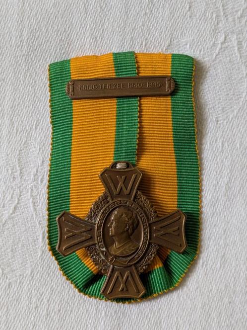 Kruis voor Krijgsverrichtingen - Oorlogsherinneringskruis, Verzamelen, Militaria | Algemeen, Landmacht, Nederland, Ophalen of Verzenden